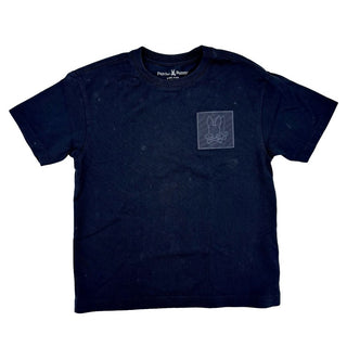 Pyscho Bunny black tshirt, 10-12 years