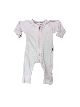 Wondersuit Pink Stripe Sleeper, Newborn