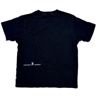 Pyscho Bunny black w/rainbow bunny tshirt, 10-12 years