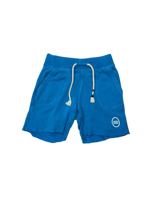 Sol Angeles Bright Blue Cutoff-Style Drawstring Shorts, 2 years