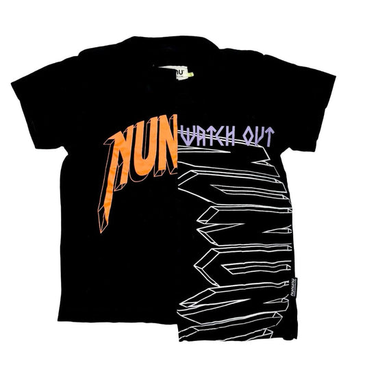 Nununu black tshirt, 3-4 years