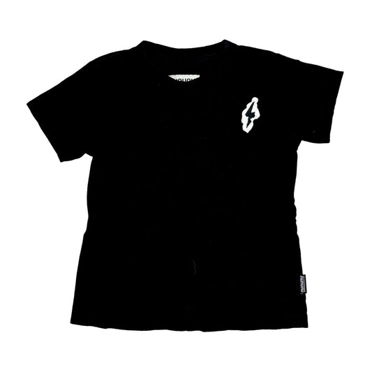 Nununu black tshirt, 3-4 years