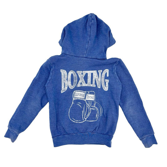 Californian Vintage blue Boxing zip up, 4 years