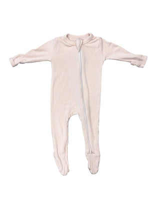 Kyte Pink Ribbed Sleeper, Newborn