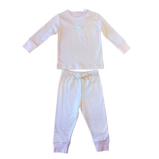 Wild Wawa New w/tags pink pajamas w/embroidered lamb, 6-12 months
