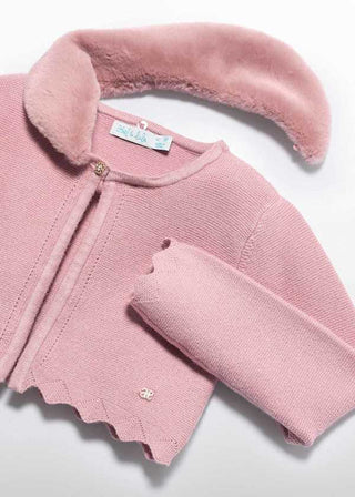 Abel & Lula Pink cardigan new with tags