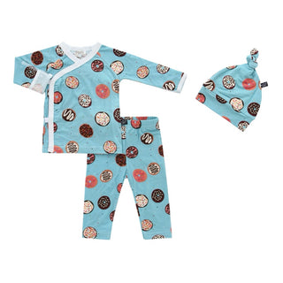 Peregrine Blanche's Donuts Bamboo Take Me Home Pyjama Set New with Tags, Newborn