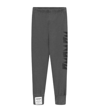 Nununu Grey Leggings with Logo on Side, 6-7 years