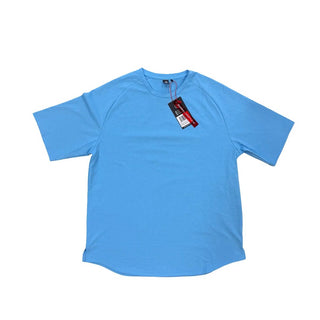 Baseball Lifestyle 101 Light Blue Athletic Tee with Pink Logo - New With Tags, Youth XL