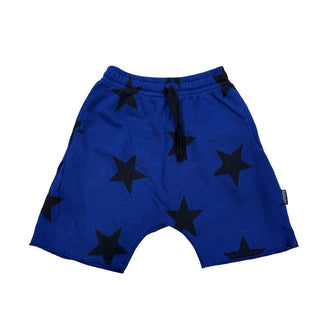 Nununu Blue and Black Star Shorts, 8-9 years