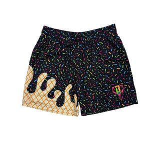 B 101 Apparel Shorts with sprinkles, Youth L