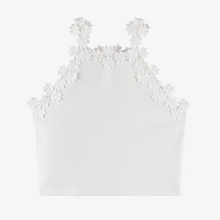 Mayoral New with tags floral tank top white, 10 years