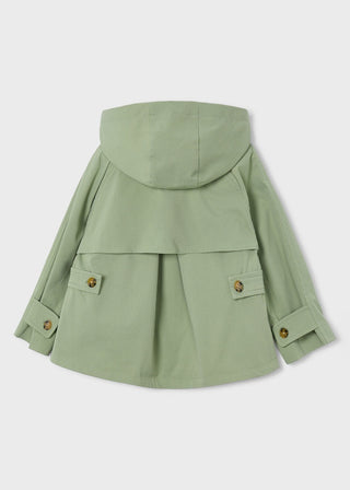 Girls windbreaker moss, 4 years