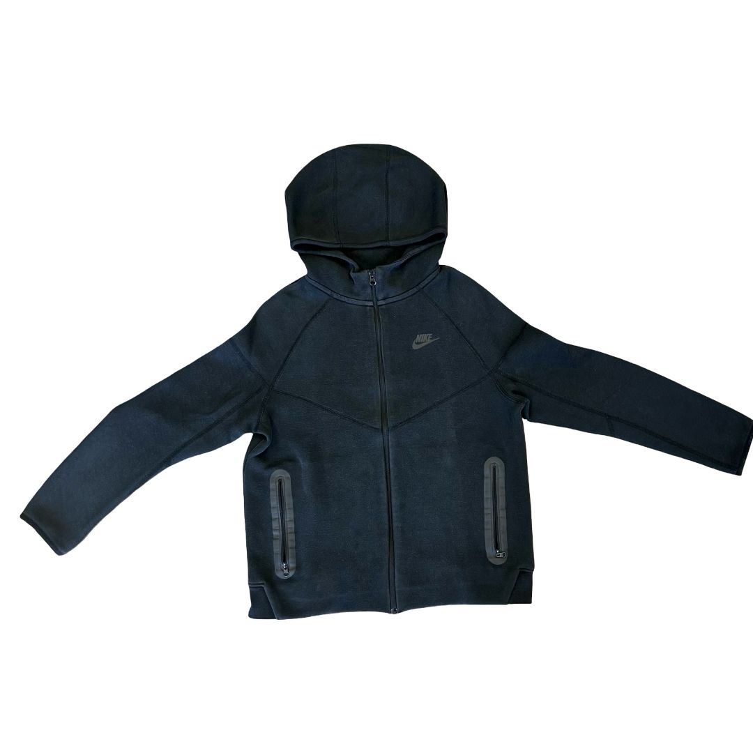 Nike black zip up, youth xl