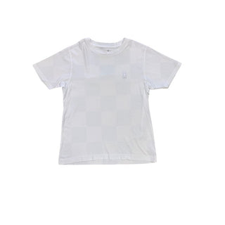 Psycho Bunny White Tee with Embroidered Logo, 14/16 years