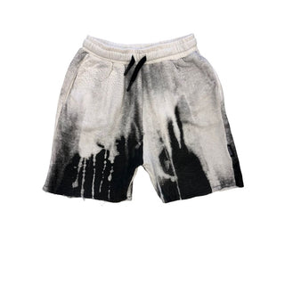 Nununu Distressed Printed Sweatshorts , 6-7 years