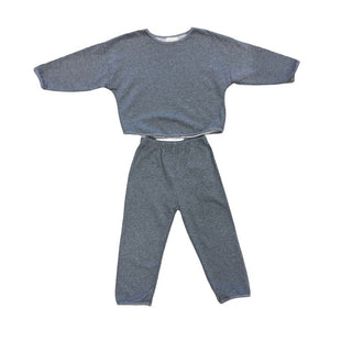 Mikki Rae Grey Sweater and Sweatpant Set, 3 years