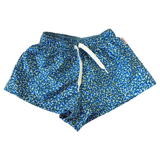 Tiny Cotton Blue/green floral swim shorts, 2 years