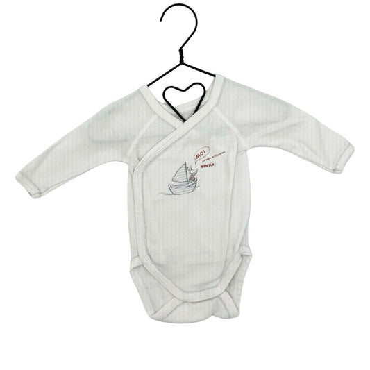 Petit Bateau bodysuit, 1 month