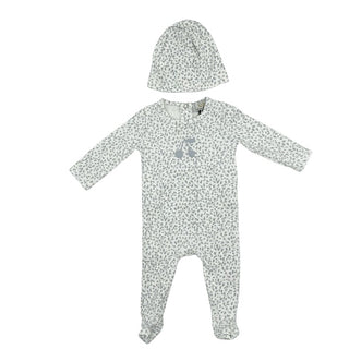 Lux sleeper and hat, 0-3 months