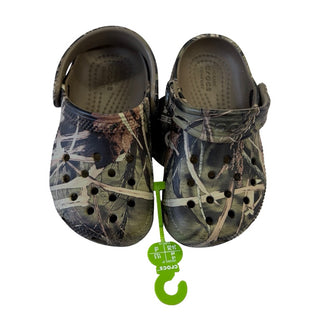 Crocs New/tags camo, 8 little kid