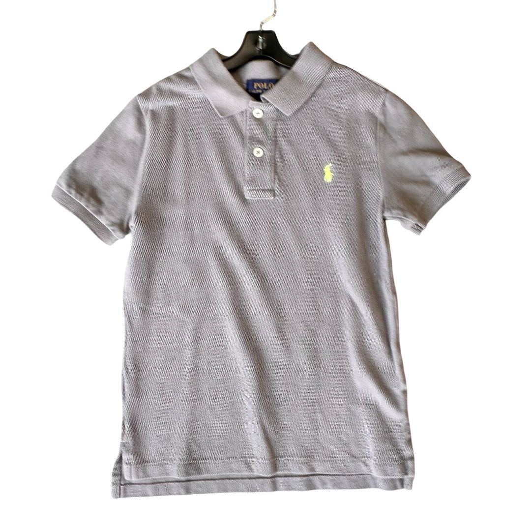 Ralph Lauren grey collared tshirt, 6 years