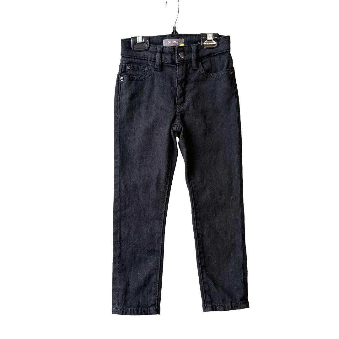 DL1961 Zane black skinny jeans, 4 years