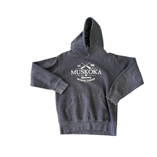 DeerHurst Resort Wear grey Muskoka sweatshirt, 8-10 years