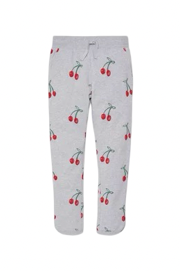 Stella McCartney Grey Sweatpants with Cherries, 6 years