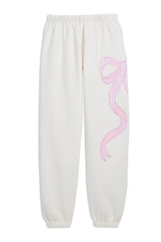 Katie j Dylan bow sweatpants, small