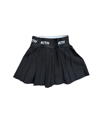 Kith Black Pleated Skort , 3-6 months