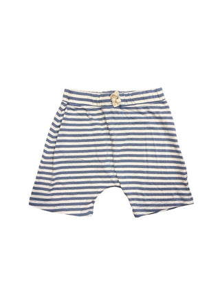 Grey Label Blue and White Jersey Shorts, 2-3 years