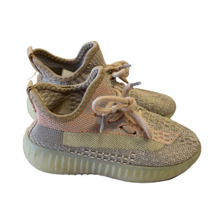 Adidas Yeezy Boost 350 V2 sneakers in sand/taupe, Euro 27 little kid