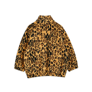 Mini Rodini Leopard fleece in beige, 1.5 - 3 years