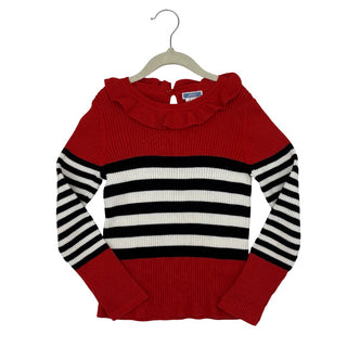 Jacadi Red/blue stripped sweater, 8 Years