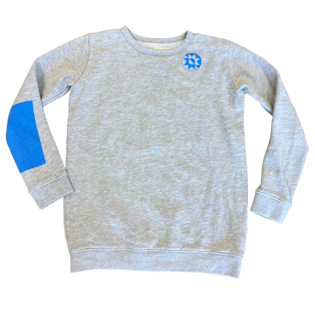 Jacks Jokers grey Vacation Wanted crewneck sweatshirt, 14 years