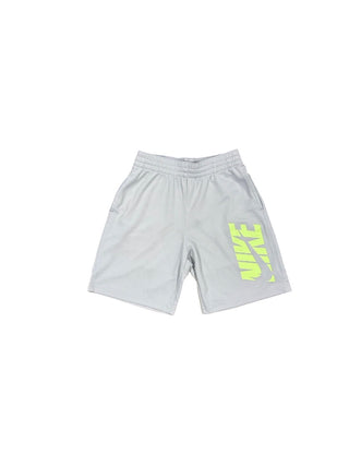 Nike Grey short w/green logo, M