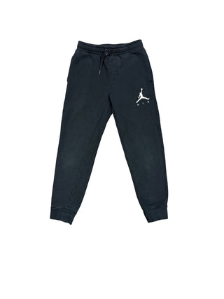 Air Jordan black sweatpants, M (10-12 years)