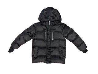 Givenchy Black Puffer Logo Jacket, 6 years