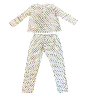 Roller Rabbit x Stoney Clover Palm Dreams rainbow pajama's, medium womens