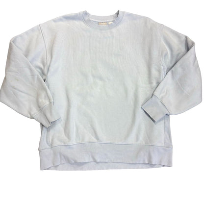 Tna baby blue cozy Boyfriend sweatshirt, medium