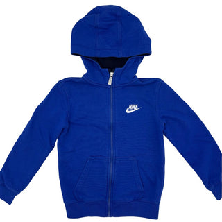 Nike Blue zipper hoodie , 6 Years