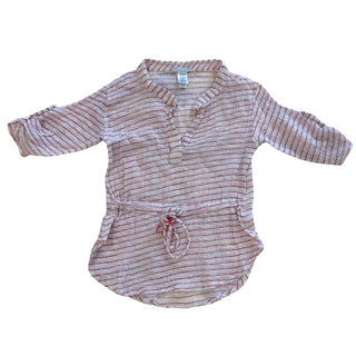 Eberjey Sheer Pink Striped Coverup, 2 years