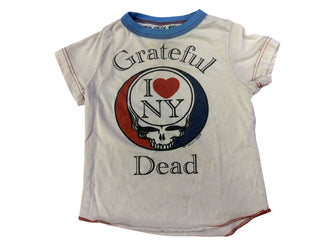 Rowdy Sprout Grateful Dead I heart NY t-shirt, 12-18m