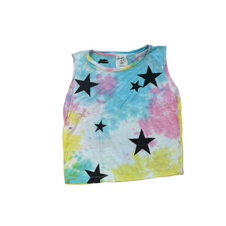 Flowers By Zoe Tie-Dye Tank Top with Stars, large