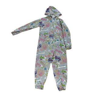 Flowers By Zoe Onesie with Graffiti Graphics, medium