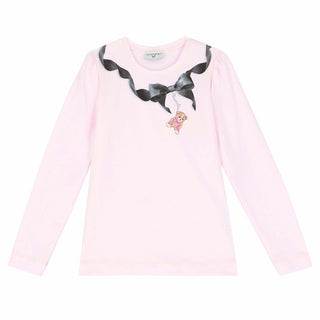 Monnalisa Pink long sleave with details, 10 years
