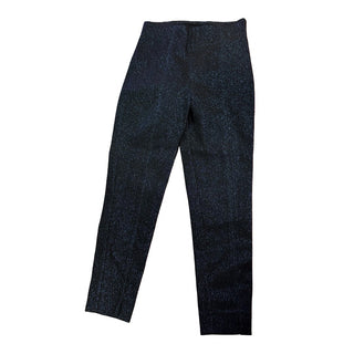 Monnalisa Black and blue sparkly pants with side zipper, 10 years