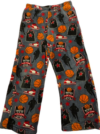 Fuzzies Fuzzy pjs with basektball, 7/8