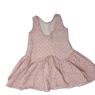 Zara Zig zag pink and green dress, 3-4 years